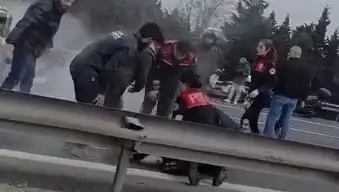 TEM Otoyolu'nda Zincirleme Kaza: 5 Yaralı, Dördü Polis Memuru
