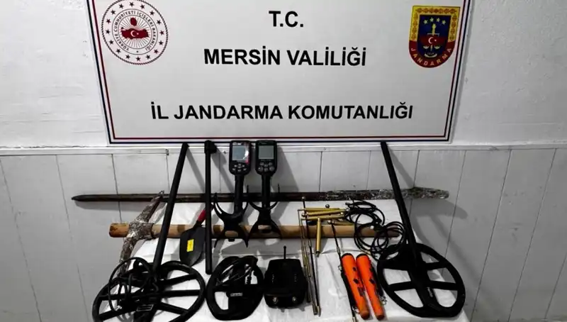 Kaçak Kazı Operasyonu: 5 Kişi Gözaltına Alındı