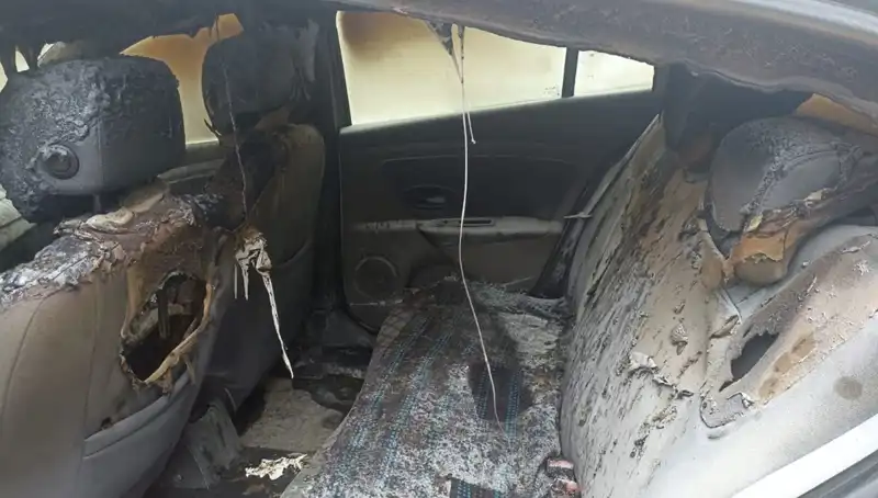 Esenyurt’ta Şantaj Skandalı: İsteği Redd edilen Genç, Arabasını Yaktı!