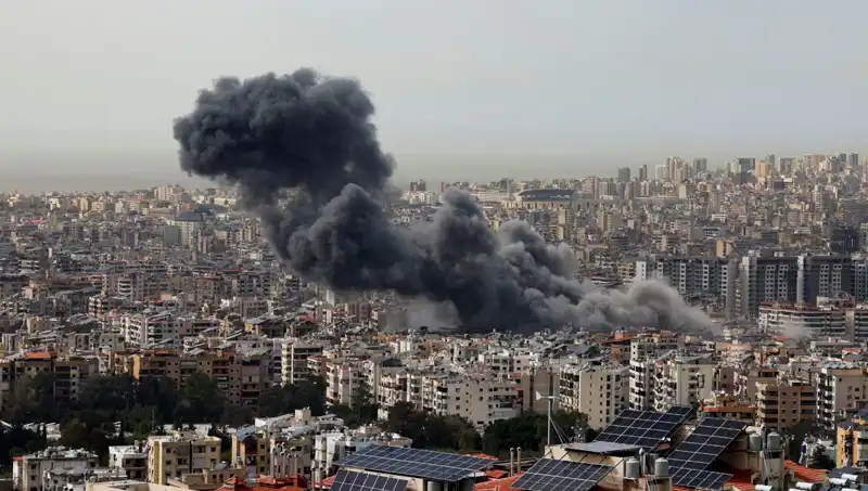 Beyrut'ta Tansiyon Arttı: İsrail Ordusu Hava Saldırısında Bulundu