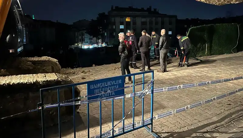 İstanbul'da İnşaat Çalışmasında Yaşanan Feci Çökme Olayı