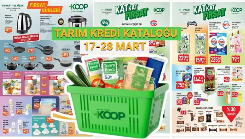 Tarım Kredi Kooperatif Marketleri'nde Mart İndirimleriyle Dolu Bir Alışveriş Deneyimi!