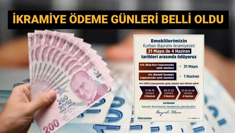 Bayram İkramiyeleri İçin Tarih Belli Oldu: 4 Bin TL Ne Zaman Yatacak?