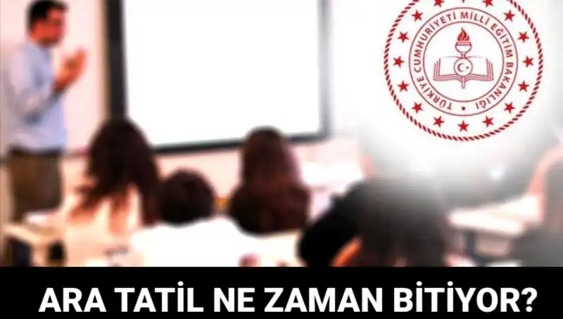 Ara Tatil Ne Zaman Bitiyor? MEB 2023-2024 Takvimi Belli Oldu