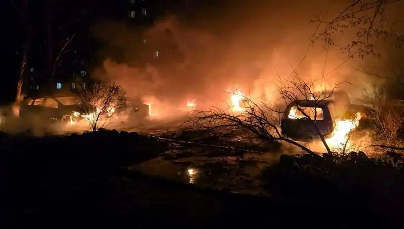 Rusya'dan Ukrayna Kentlerine Şok İHA Saldırısı: 22 Yaralı